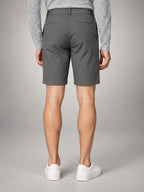 Volantero Men's Technical Stretch Chino Shorts in Grey, back view