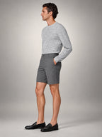 Volantero Men's Technical Stretch Chino Shorts in Grey, side view