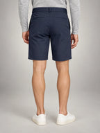 Volantero Men's Technical Stretch Chino Shorts in Navy, back view