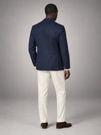 Volantero Men's Vintage Blazer in Navy, back view