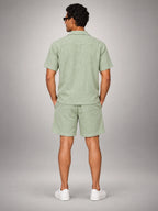 Volantero Men's Relaxed Summer Set in Green, back view
