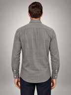 Volantero Men's Summer Shirt in Grey, back view