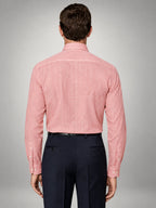 Volantero Men's Summer Shirt in Pink, back view