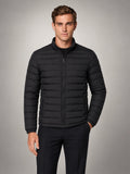 Volantero Men's Lightweight Puffer Spring Jacket in Black, main view