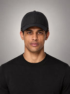 Volantero Men's Classic Cap in Black, front view