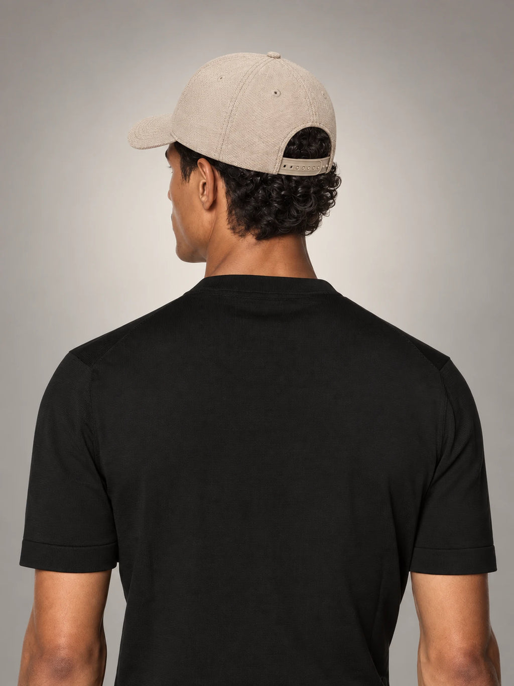 Volantero Men's Classic Cap in Khaki, back view