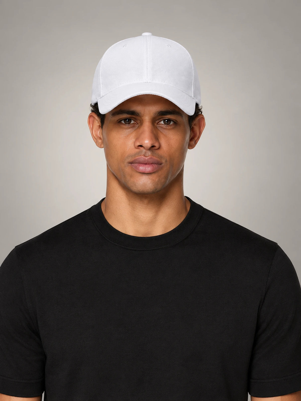 Volantero Men's Classic Cap in White, front view
