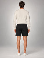 Volantero Men's Casual Swim Shorts in Black, back view