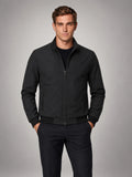 Volantero Men's Elegant Spring Jacket in Black, main view